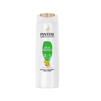 PANTENE შამპუნი ძალა და ბზინბარება 350 მლ