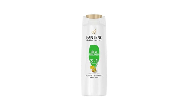 PANTENE შამპუნი ძალა და ბზინბარება 350 მლ