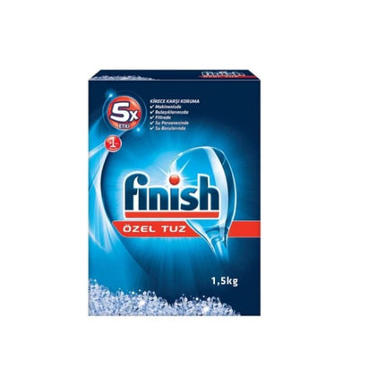 FINISH ჭურჭლის სარეცხი მანქანის მარილი 1500გრ*12