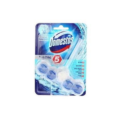 უნიტაზის ჩასაკიდი ბლოკი DOMESTOS ოკეანე 55გრ