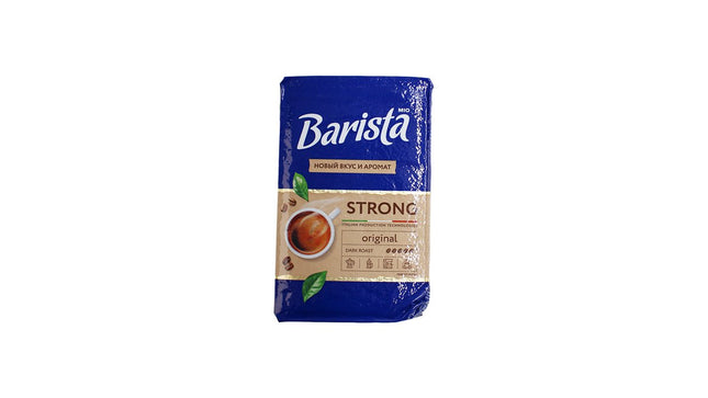 ..ნატურალური ყავა. შემწვარი. დაფქული „Barista MIO Strong“ 225 გ