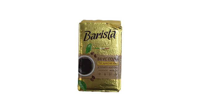 ..ნატურალური ყავა. შემწვარი. დაფქული „Barista MIO წლის გემო“ 225 გ