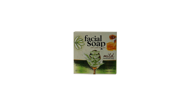 სახის დასაბანი საპონი თაფლი და ალოევერა - FACIAL SOAP